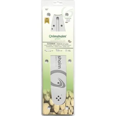 Grimsholm Green Barra Premium Cut 10" 3/8" .050"/1.3mm (per Husqvarna) Grimsholm Green Barra Premium Cut 10" 3/8" .050"/1.3mm (per Husqvarna)