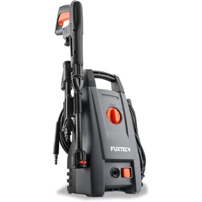 Fuxtec Idropulitrice Elettrica ad Alta Pressione , 1400W, 110 Bar, con Tubo da 5m, Pistola e Ugello Regolabile, Leggera per Auto, Giardino e Terrazze Fuxtec Idropulitrice Elettrica ad Alta Pressione , 1400W, 110 Bar, con Tubo da 5m, Pistola e Ugello Regolabile, Leggera per Auto, Giardino e Terrazze