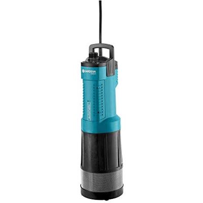 Gardena Pompa sommersa a pressione Comfort 6000/5 automatic: 6.000 l/h, 1.050 W, max. profondità 12 m, protezione contro marcia a secco (1476-20) Gardena Pompa sommersa a pressione Comfort 6000/5 automatic: 6.000 l/h, 1.050 W, max. profondità 12 m, protezione contro marcia a secco (1476-20)