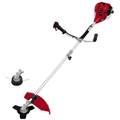 Einhell Decespugliatore termico GC-BC 30/1 I AS (potenza 1 kW, motore a 2 tempi a basse vibrazioni, accensione digitale, manubrio in alluminio con controlli, con lama a 3 denti e bobina a doppio filo) Einhell Decespugliatore termico GC-BC 30/1 I AS (potenza 1 kW, motore a 2 tempi a basse vibrazioni, accensione digitale, manubrio in alluminio con controlli, con lama a 3 denti e bobina a doppio filo)
