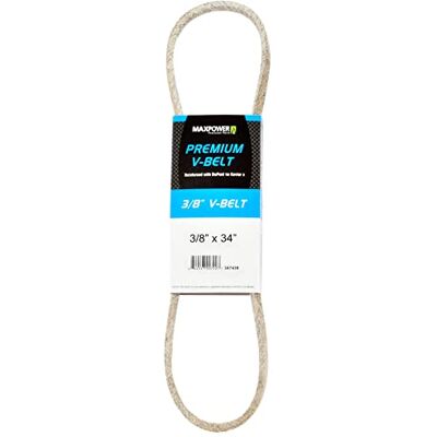 MAXPOWER Cinghie , rinforzante in Kevlar, 3/8" x 34" 3L340 Lunghezza Esterna L(a) 870 mm. MAXPOWER Cinghie , rinforzante in Kevlar, 3/8" x 34" 3L340 Lunghezza Esterna L(a) 870 mm.