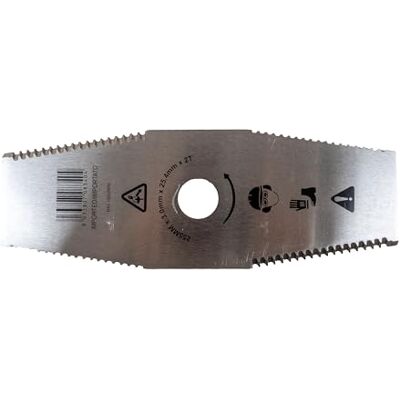 Ama Disco decespugliatore 2 Denti seghettati: Disco per decespugliatore Ø 255mm, Alta efficienza Ama Disco decespugliatore 2 Denti seghettati: Disco per decespugliatore Ø 255mm, Alta efficienza