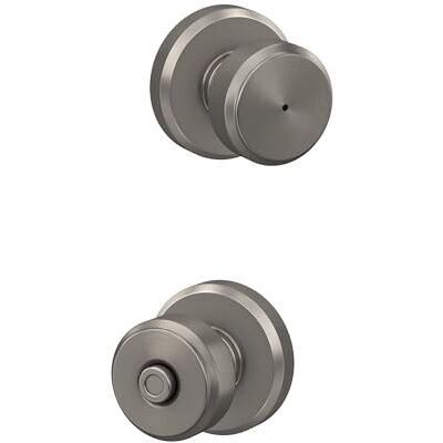 SCHLAGE Greyson Collection Bowery Entrance Lock knob, F40 BWE 619 GSN SCHLAGE Greyson Collection Bowery Entrance Lock knob, F40 BWE 619 GSN