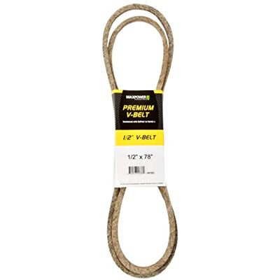 MAXPOWER Cinghie , rinforzante in Kevlar, 1/2" x 78" 4L780 Lunghezza Esterna L(a) 1980 mm. MAXPOWER Cinghie , rinforzante in Kevlar, 1/2" x 78" 4L780 Lunghezza Esterna L(a) 1980 mm.