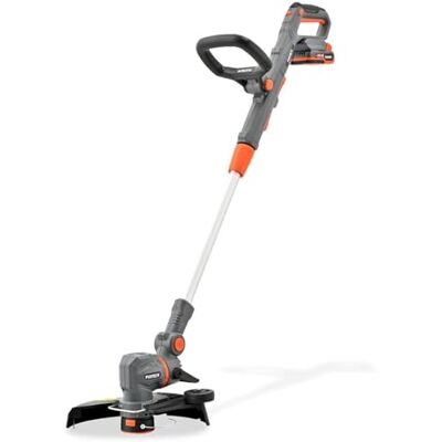 Fuxtec Tagliabordi a batteria 20V FX-E1RT20PRO • Decespugliatore con larghezza di taglio di 28 cm • Tagliabordi con manico telescopico • Decespugliatore elettrico con filo e lama Fuxtec Tagliabordi a batteria 20V FX-E1RT20PRO • Decespugliatore con larghezza di taglio di 28 cm • Tagliabordi con manico telescopico • Decespugliatore elettrico con filo e lama