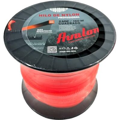 Avalon Filo Quadrato in Nylon Universale per decespugliatore e Tosaerba (4,5 mm x 70 m) Avalon Filo Quadrato in Nylon Universale per decespugliatore e Tosaerba (4,5 mm x 70 m)