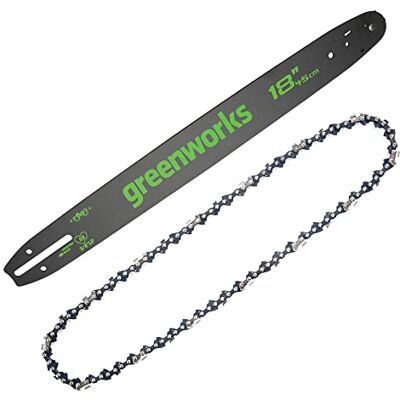 Greenworks 18-Inch Chainsaw Bar & Chain Combo Greenworks 18-Inch Chainsaw Bar & Chain Combo