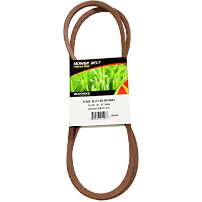 MaxPower Cinghie , rinforzate in aramide, 1/2" x 85-15/16" Lunghezza Esterna L(a) 2190 mm. Adatto per Murray MaxPower Cinghie , rinforzate in aramide, 1/2" x 85-15/16" Lunghezza Esterna L(a) 2190 mm. Adatto per Murray