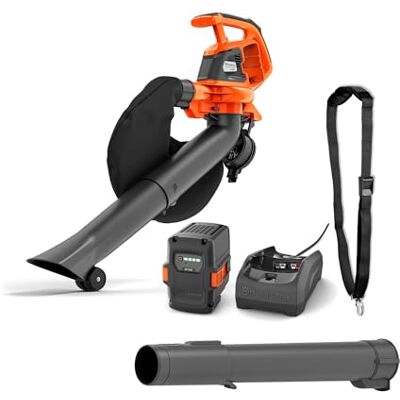 Husqvarna Soffiatore e aspiratore a batteria 120iBV con batteria/caricabatterie Husqvarna Soffiatore e aspiratore a batteria 120iBV con batteria/caricabatterie