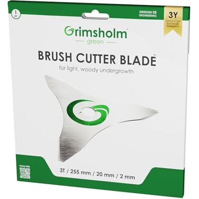 Grimsholm Green Lama per decespugliatore, 3T, 2mm / 255mm / 20mm Grimsholm Green Lama per decespugliatore, 3T, 2mm / 255mm / 20mm