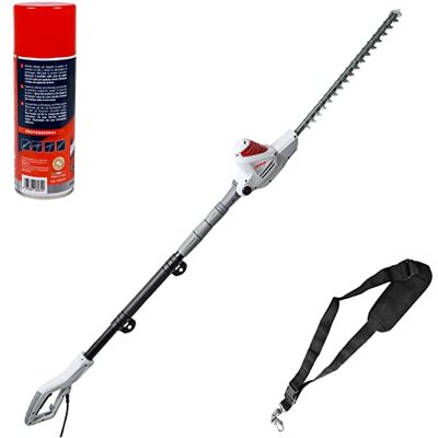 IKRA tagliasiepi telescopico elettrico ITHS 600 lunghezza 51 cm incl. spray Telescopico e regolabile in inclinazione, spessore di taglio 20 mm, regolazione dell'angolo di taglio, lama Made in Germany IKRA tagliasiepi telescopico elettrico ITHS 600 lunghezza 51 cm incl. spray Telescopico e regolabile in inclinazione, spessore di taglio 20 mm, regolazione dell'angolo di taglio, lama Made in Germany