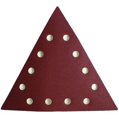 FEIDER ABT100 - grain 100 - piastra triangolare - Piastra abrasiva FEIDER ABT100 - grain 100 - piastra triangolare - Piastra abrasiva