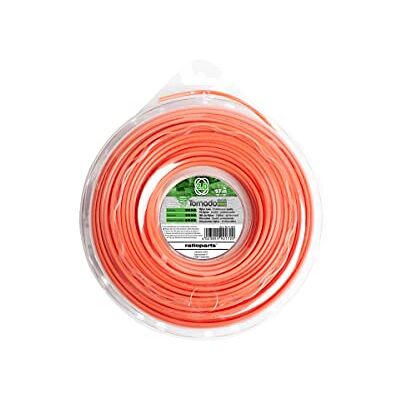 Ratioparts Filo in nylon Tornado Alu-Cut, 2 mm, 97 m, colore: Arancione Ratioparts Filo in nylon Tornado Alu-Cut, 2 mm, 97 m, colore: Arancione