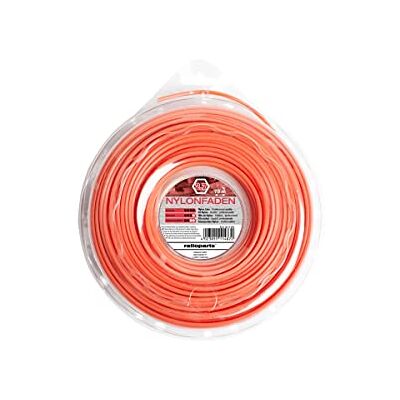 Ratioparts ratio Parts professionale/esagonale 6/filo di diametro 2,7/70 m filo di nylon; Trimmer, Arancione Ratioparts ratio Parts professionale/esagonale 6/filo di diametro 2,7/70 m filo di nylon; Trimmer, Arancione