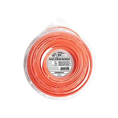 Ratioparts Filo di nylon 3,3 mm Copolimero 45 m filo per decespugliatore rotondo Ratioparts Filo di nylon 3,3 mm Copolimero 45 m filo per decespugliatore rotondo