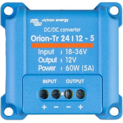 Convertitore DC/DC Victron Energy Orion-Tr 24/12-5 - 60W Convertitore DC/DC Victron Energy Orion-Tr 24/12-5 - 60W
