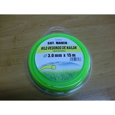 GT GARDEN ausavil2. – Filo Campagna 3 mm Desbrozador Gut Mahen Nyl Rdo 15 mt GT GARDEN ausavil2. – Filo Campagna 3 mm Desbrozador Gut Mahen Nyl Rdo 15 mt