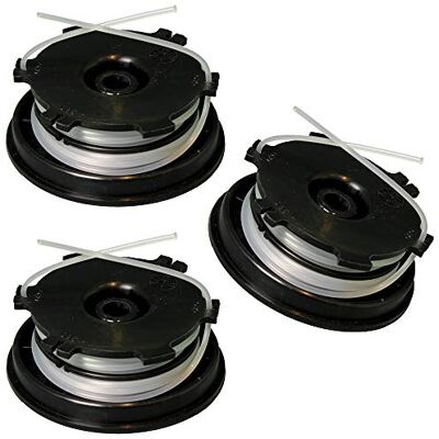 Kit di bobine in nylon Ikra 73500207-3 per decespugliatori Kit di bobine in nylon Ikra 73500207-3 per decespugliatori