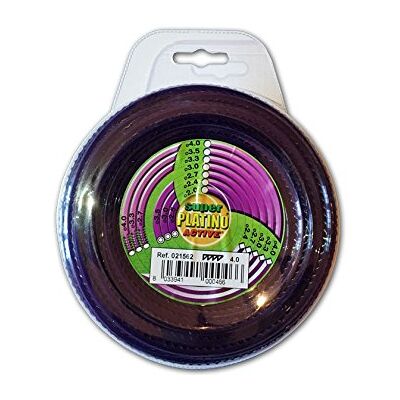 Active - Platino - 4.0 mm - 30 m - Filo de motozappa Active - Platino - 4.0 mm - 30 m - Filo de motozappa
