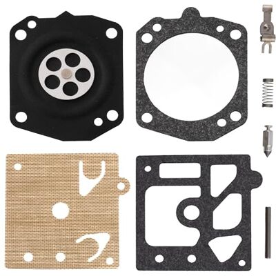 Aerzetix Kit di riparazione e membrana del carburatore per motosega compatibile con STIHL MS 270 , MS 280 , MS 341 , MS 361 , MS 280 , MS 440 , MS 441 Aerzetix Kit di riparazione e membrana del carburatore per motosega compatibile con STIHL MS 270 , MS 280 , MS 341 , MS 361 , MS 280 , MS 440 , MS 441