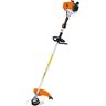 Stihl DECESPUGLIATORE FS120R, 30.8CC, 1.3KW/1.8CV, Peso 6.0KG, per Erba Tenace con Sistema ANTIVIBRANTE, Multicolore