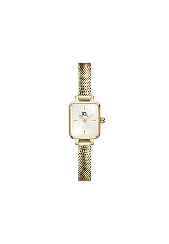 Daniel Wellington Quadro Orologi 15.4x18.2mm Double Plated Stainless Steel (316L) Gold