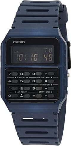 Casio Databank, Orologio Casual Unisex Adulto, Nero, 34MM