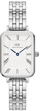 Daniel Wellington Orologio Quadro Roman Numerals da Donna, 20x26mm Orologio Donna