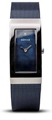 BERING Donna Analogico Quarzo Classic Orologio con Cinturino in Acciaio inossidabile Cinturino e Vetro zaffiro