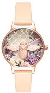 Burton Orologio Analogico Quarzo Donna con Cinturino in Pelle