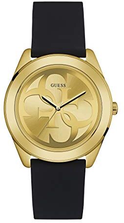 GUESS Orologio Analogico al Quarzo Donna con Cinturino in Silicone