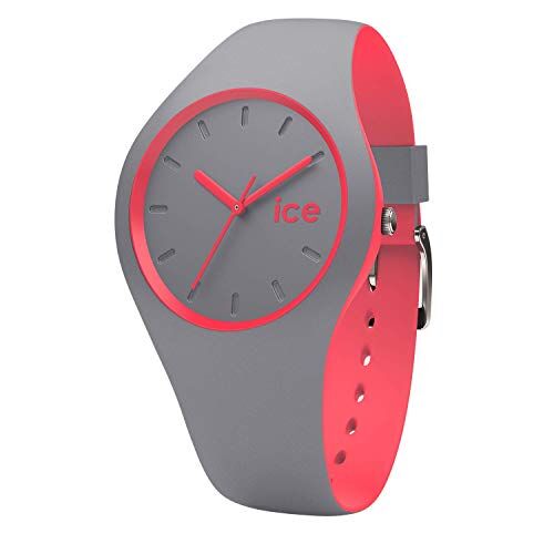 ICE duo Dusty coral Orologio grigio da Donna con Cinturino in silicone 001488 (Small)