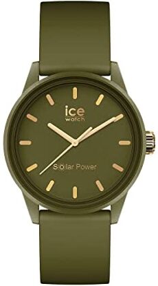 ICE solar power Khaki Orologio verde da Donna con Cinturino in silicone  (Small)