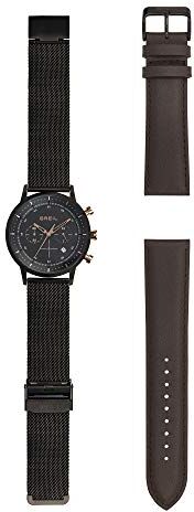 Breil Orologio collezione SIX.3.NINE movimento chrono quarzo e mesh pelle da Uomo