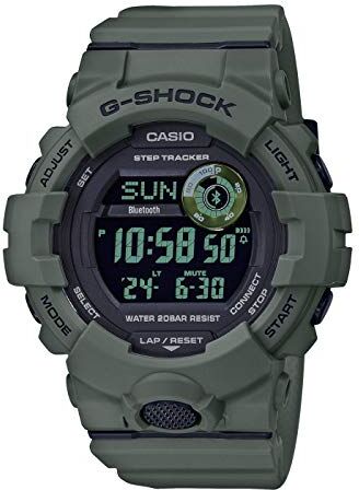 Casio Orologio Digitale Uomo con Cinturino in Resina ,Cachi