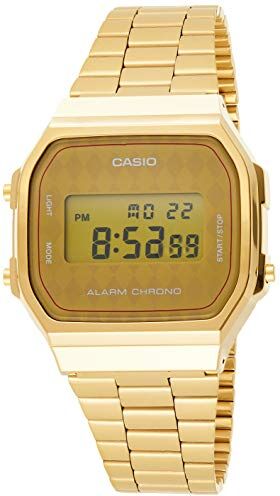 Casio Orologio Digitale al Quarzo Donna con Cinturino in Acciaio Inox