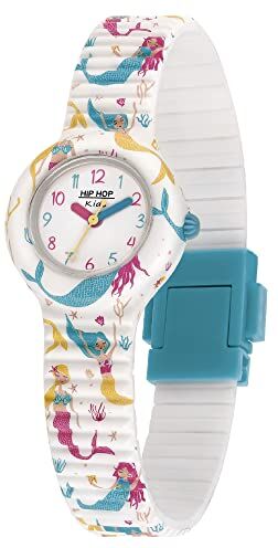 Hip Hop , Collezione Kids Fun, Orologio Bambina, Cinturino in Silicone, Indici e Sfere Colorate, Cassa 28mm, Movimento al Quarzo, Waterproof, Multicolor