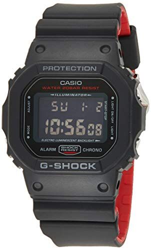 Casio G-SHOCK Orologio 20 BAR, Nero, Digitale, Uomo,