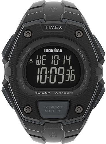 Timex Orologio Digitale al Quarzo Uomo con Cinturino in Plastica