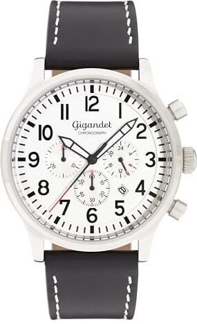 Gigandet Orologio Analogico al Quarzo Giapponese Uomo con Cinturino in Pelle