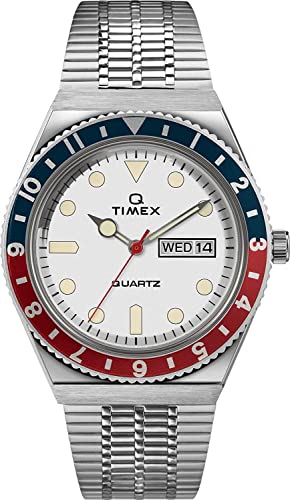 Timex Orologio Analogico al Quarzo Uomo con Cinturino in Acciaio Inossidabile