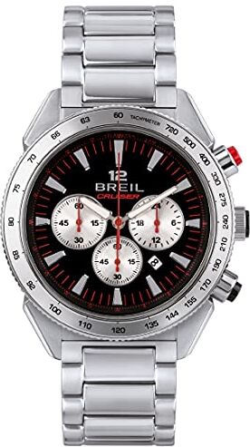 Breil Orologio collezione CRUISER movimento quarzo chrono e bracciale acciaio per uomo IT ONE SIZE