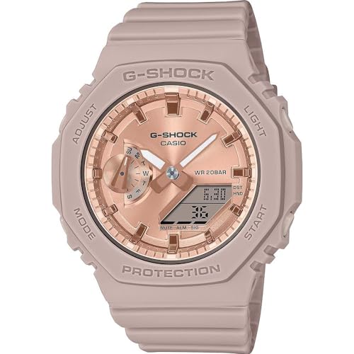 Casio Orologio Analogico-Digitale al Quarzo Donna con Cinturino in Plastica