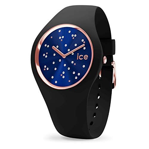 ICE cosmos Star Deep blue Orologio nero da Donna con Cinturino in silicone 0 (Small)