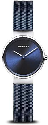 BERING Unisex Analogico Quarzo Classic Collection Orologio con Cinturino in Acciaio Inossidabile & Vetro Zaffiro