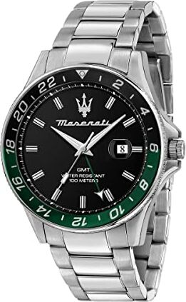 Maserati Orologio Uomo, Collezione SFIDA, in Acciaio