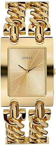 Guess Orologio Analogico Quarzo Donna con Cinturino in Acciaio Inox