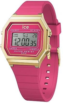 ICE digit retro Raspberry sorbet Orologio rosso da Donna con Cinturino in plastica  (Small)