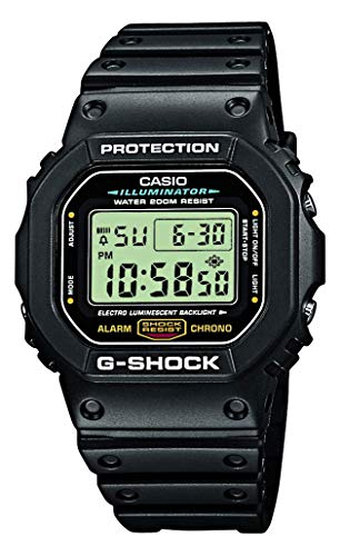 Casio G-SHOCK Orologio 20 BAR, Nero, Digitale, Uomo,