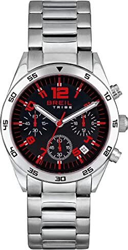 Breil Orologio collezione KEEN quadrante mono-colore movimento chrono quarzo e bracciale acciaio per uomo